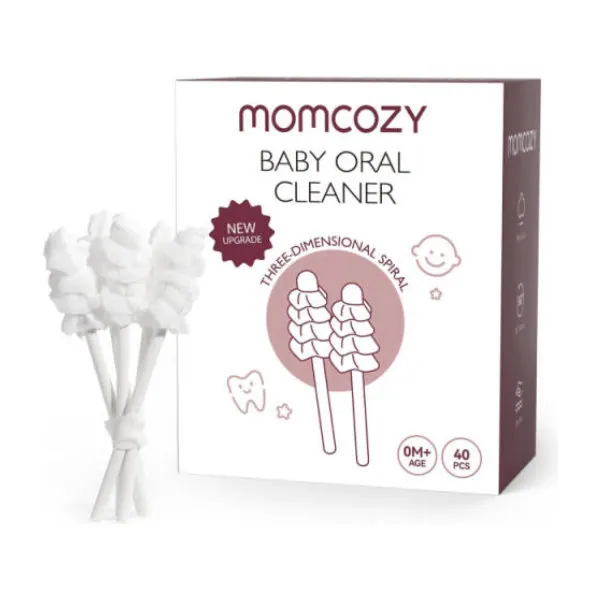 Momcozy Disposable Baby Tooth & Gum Wipes